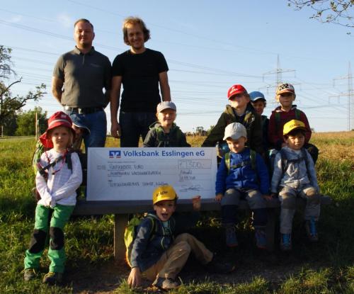 Spende Waldkindergarten Aichwald 2018